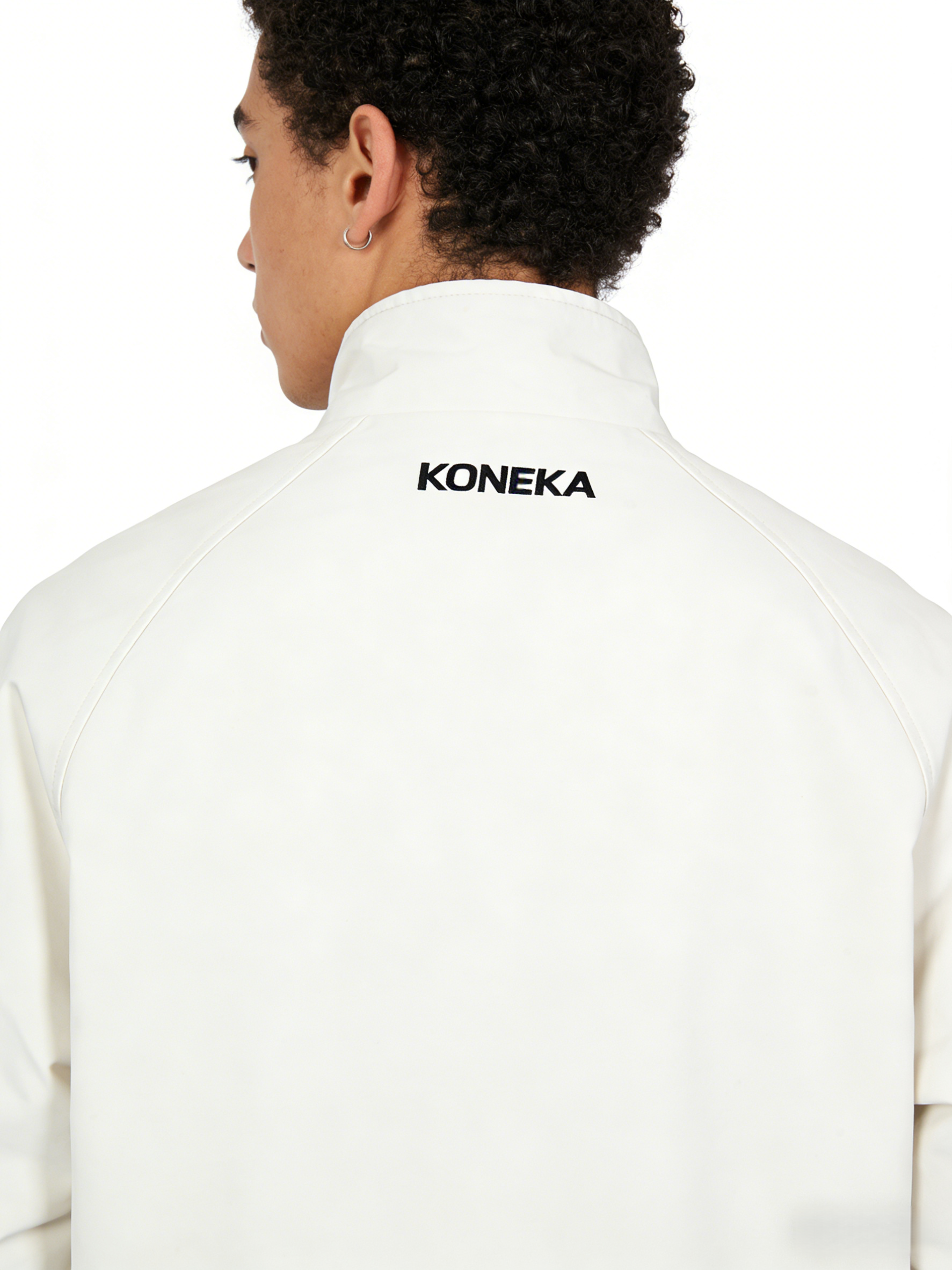 KONEKA Unisex Varsity Jacket, Letter Winter Jackets for Men and Women Streetwear Bomber Coats