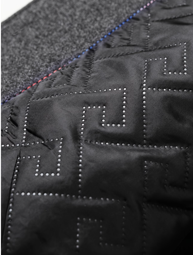 KONEKA Men's Woolen Stand Collar Men's Jacket Suit Autumn Winter Wool Blend Coats Male