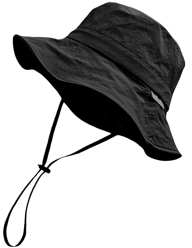 KONEKA An Waterproof Bucket Hat for Men Women Quick Dry Sun Hat Fishing Safari Hat Adjustable Chin Strap UV Protection