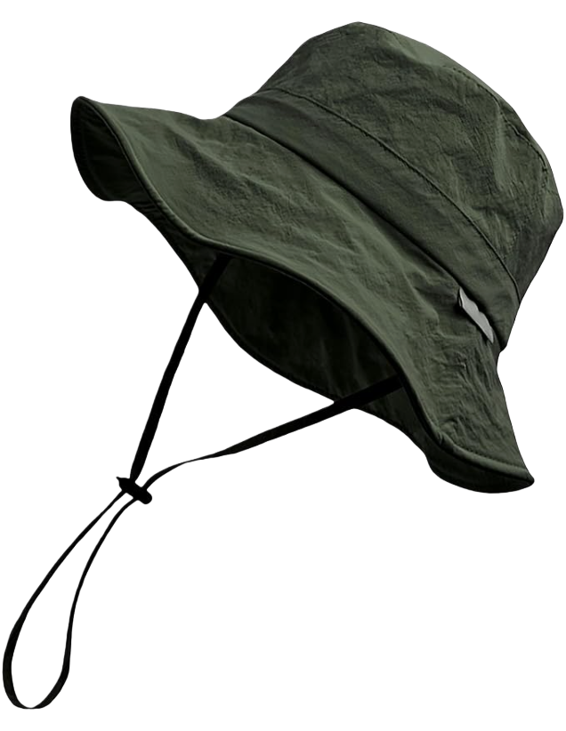 KONEKA An Waterproof Bucket Hat for Men Women Quick Dry Sun Hat Fishing Safari Hat Adjustable Chin Strap UV Protection