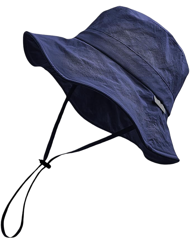 KONEKA An Waterproof Bucket Hat for Men Women Quick Dry Sun Hat Fishing Safari Hat Adjustable Chin Strap UV Protection